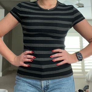 urban outfitters striped tee